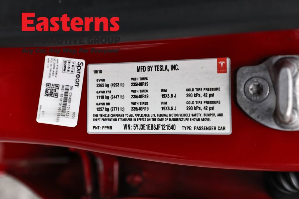 Used 2018 Tesla Model 3 Long Range image 31