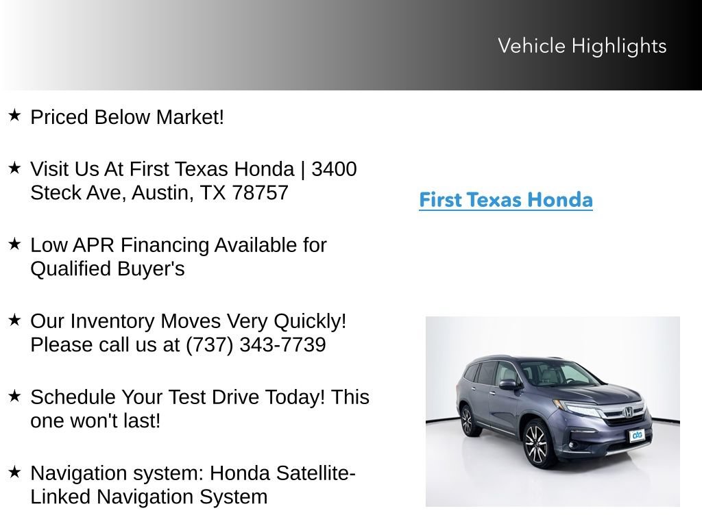 Used 2022 Honda Pilot Touring image 10