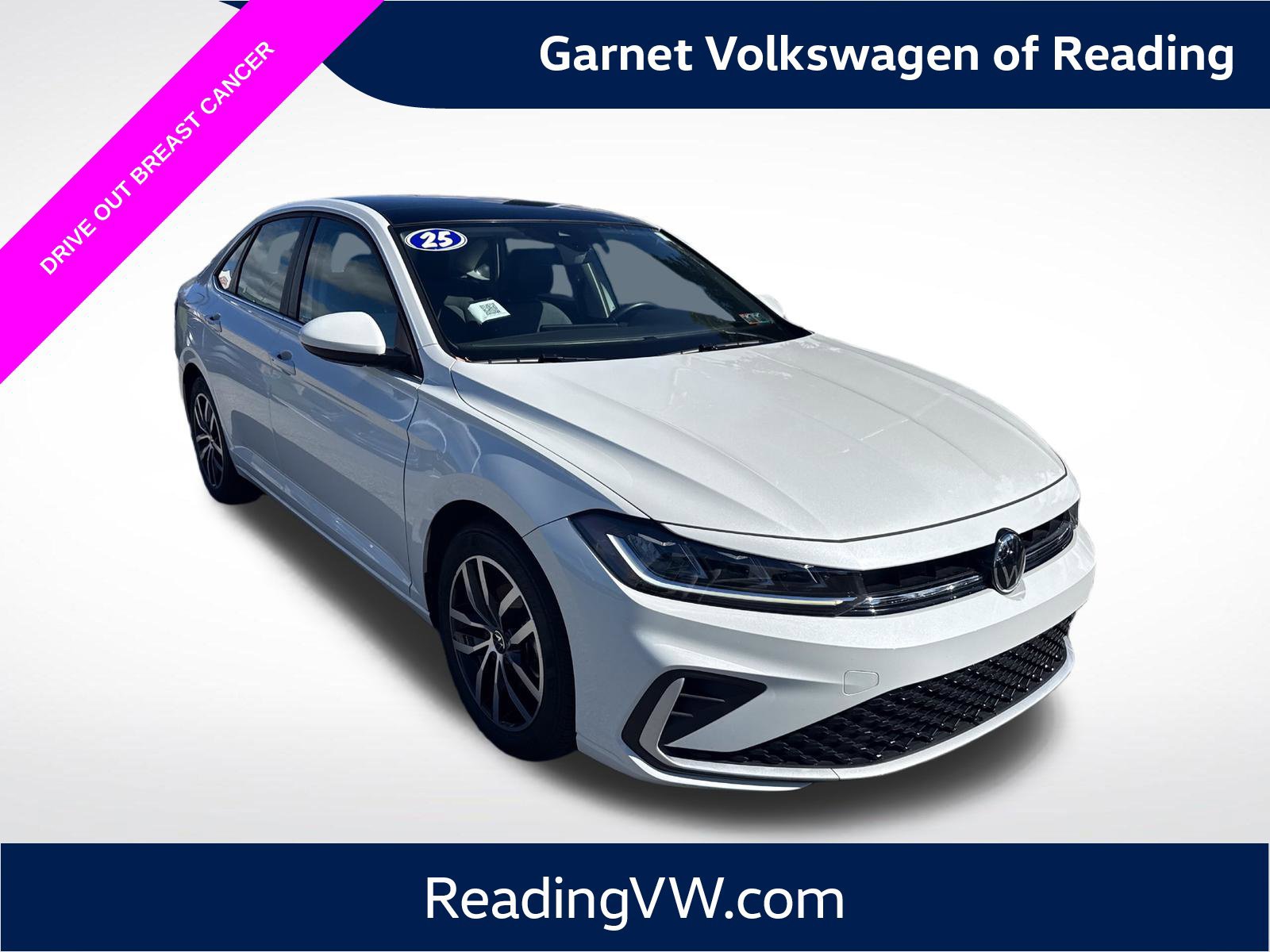 Certified 2025 Volkswagen Jetta SE w/ Sunroof Package FWD image 8