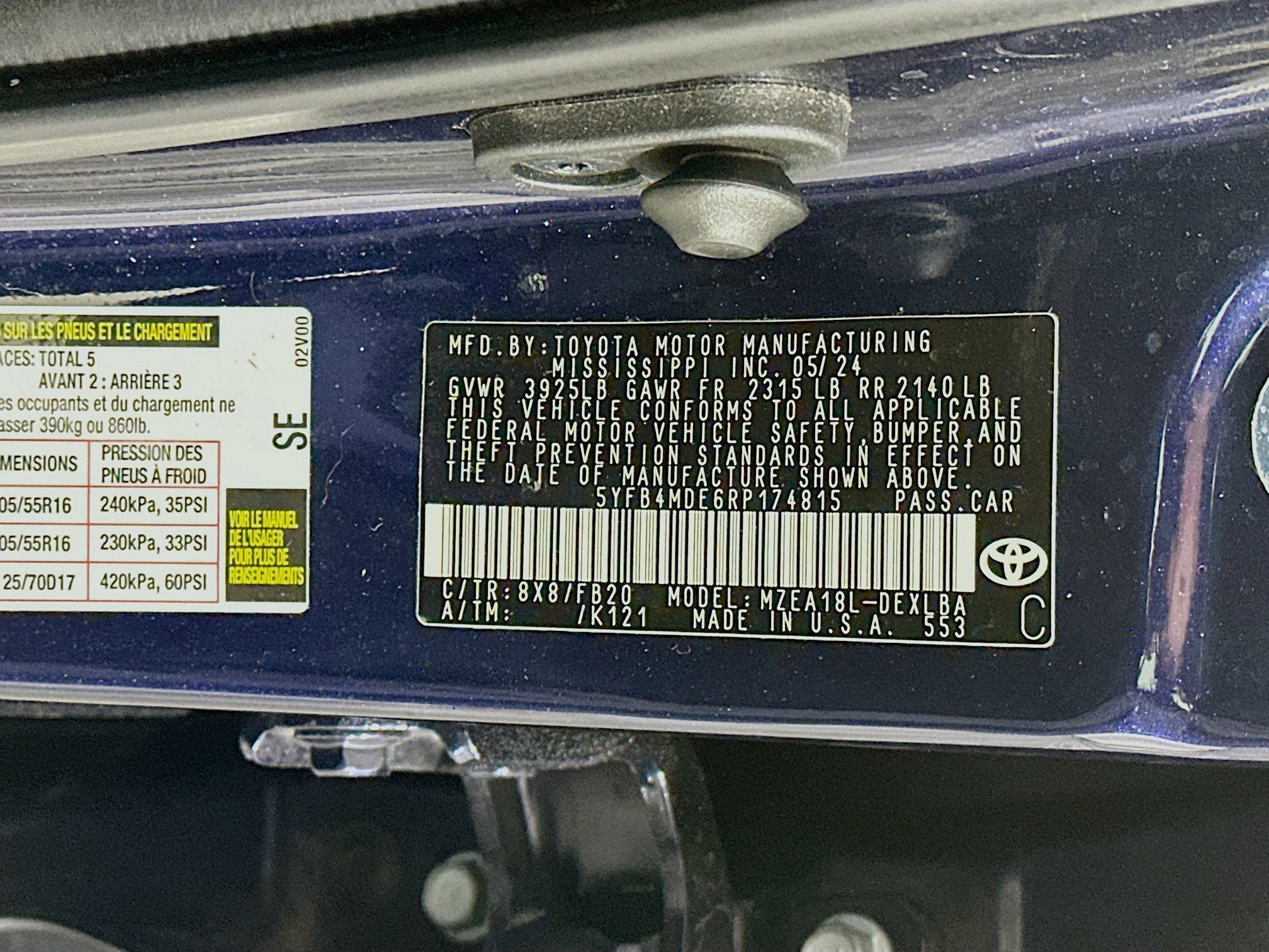 Used 2024 Toyota Corolla LE FWD image 12