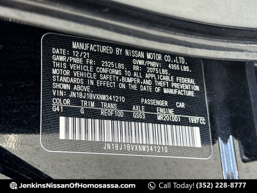 Certified 2022 Nissan Rogue Sport SV FWD image 47