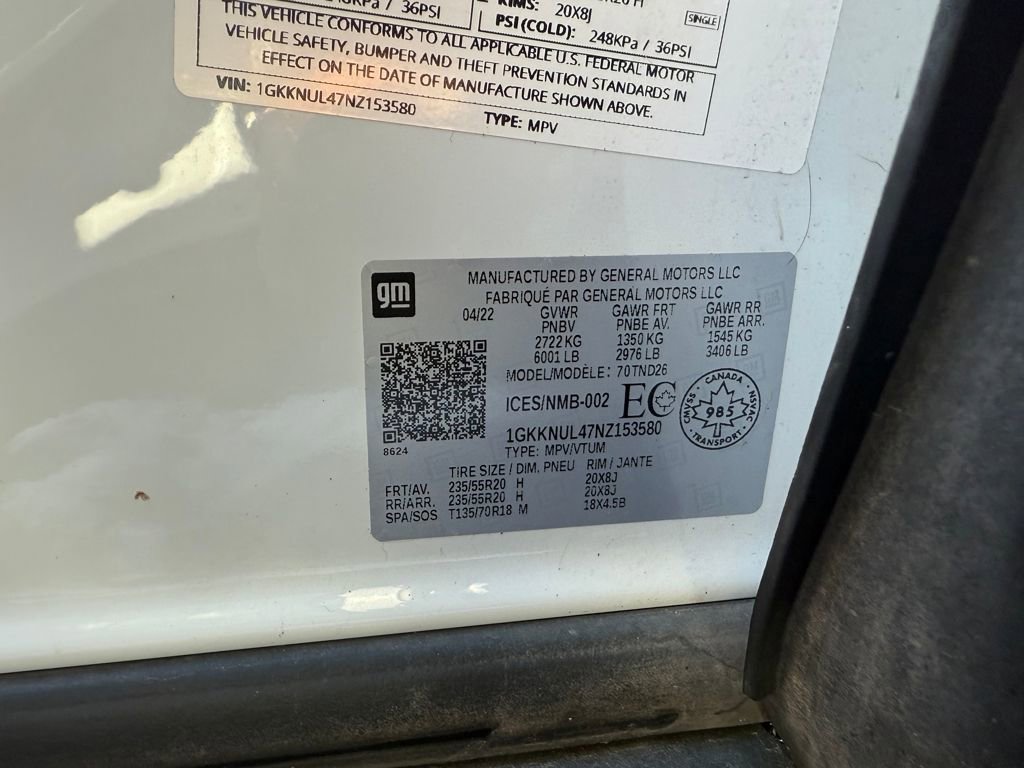 Used 2022 GMC Acadia SLT image 42