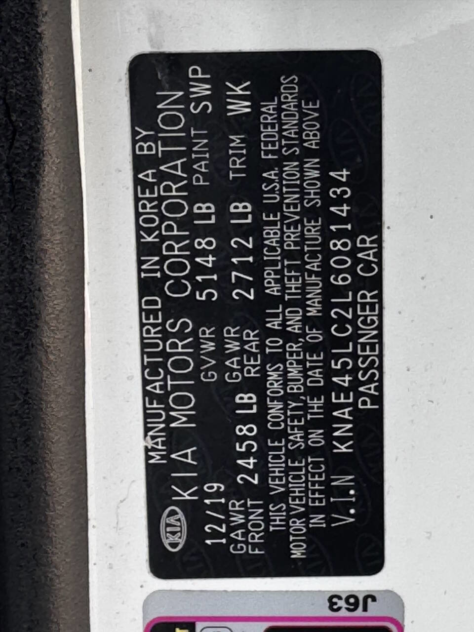 Used 2020 Kia Stinger GT1 image 27