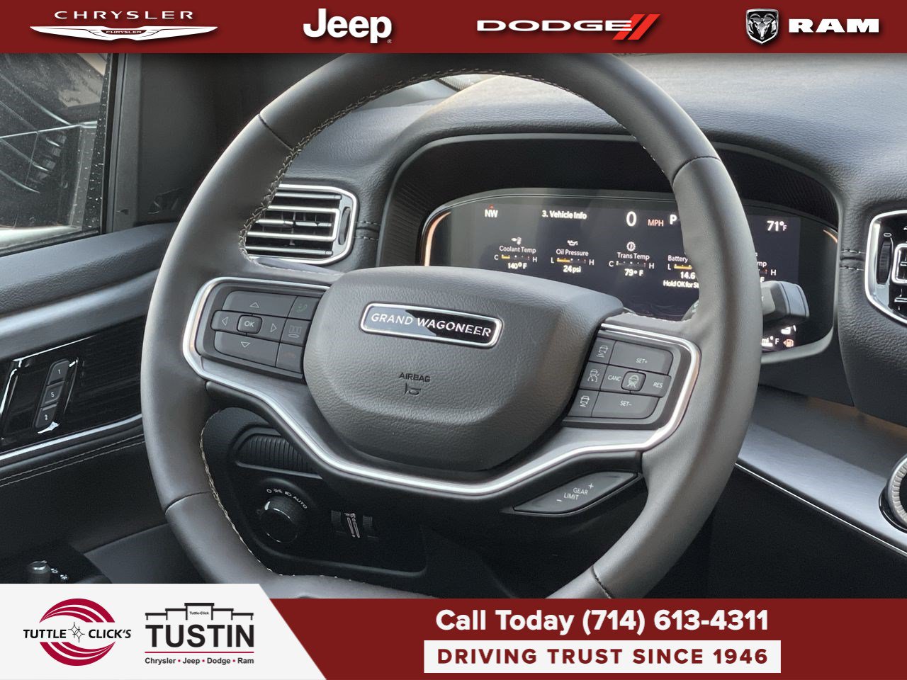 New 2026 Jeep Grand Wagoneer 2WD w/ Premium Group I image 15