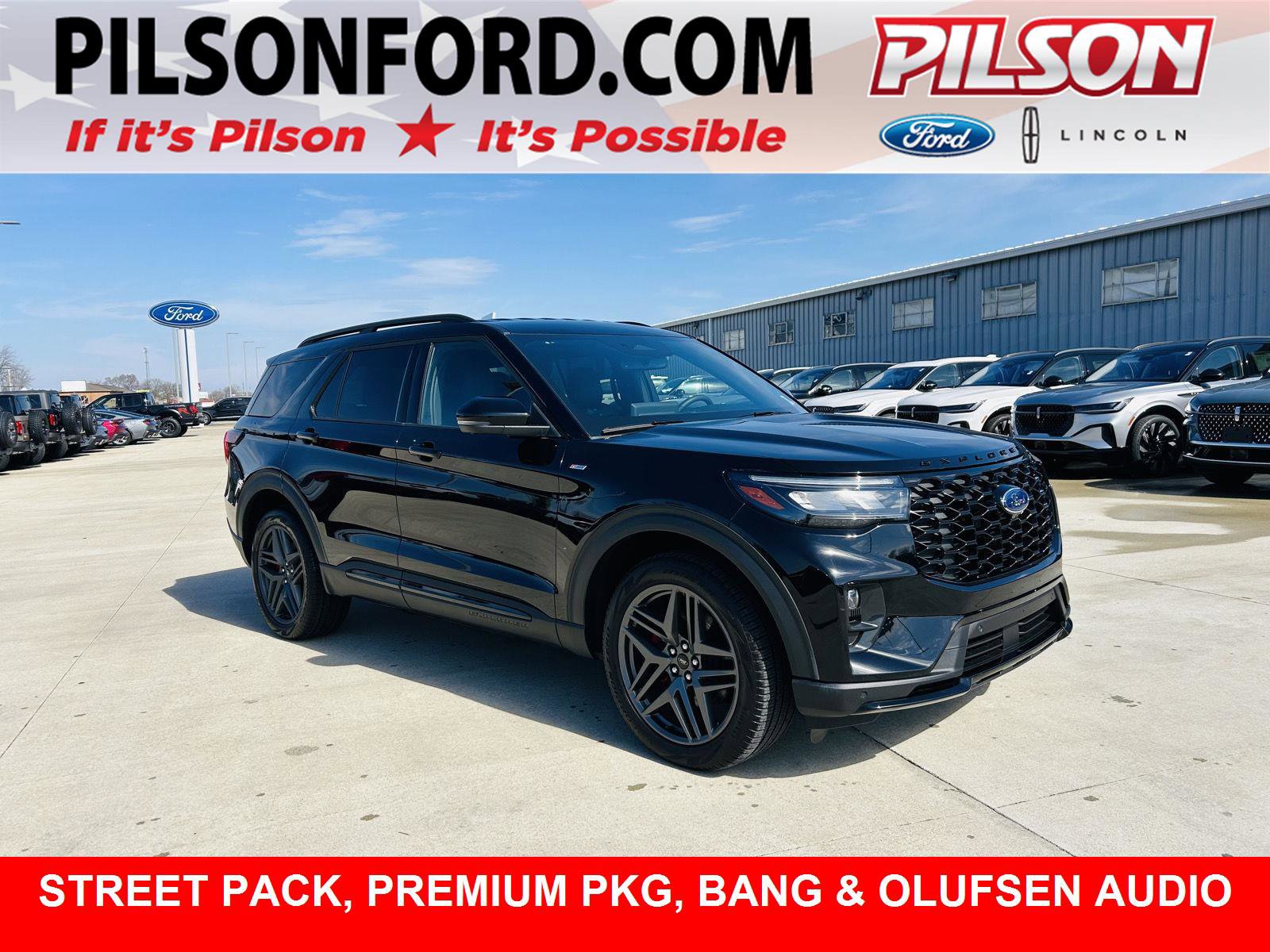 Used 2025 Ford Explorer ST-Line w/ Premium Package image 1