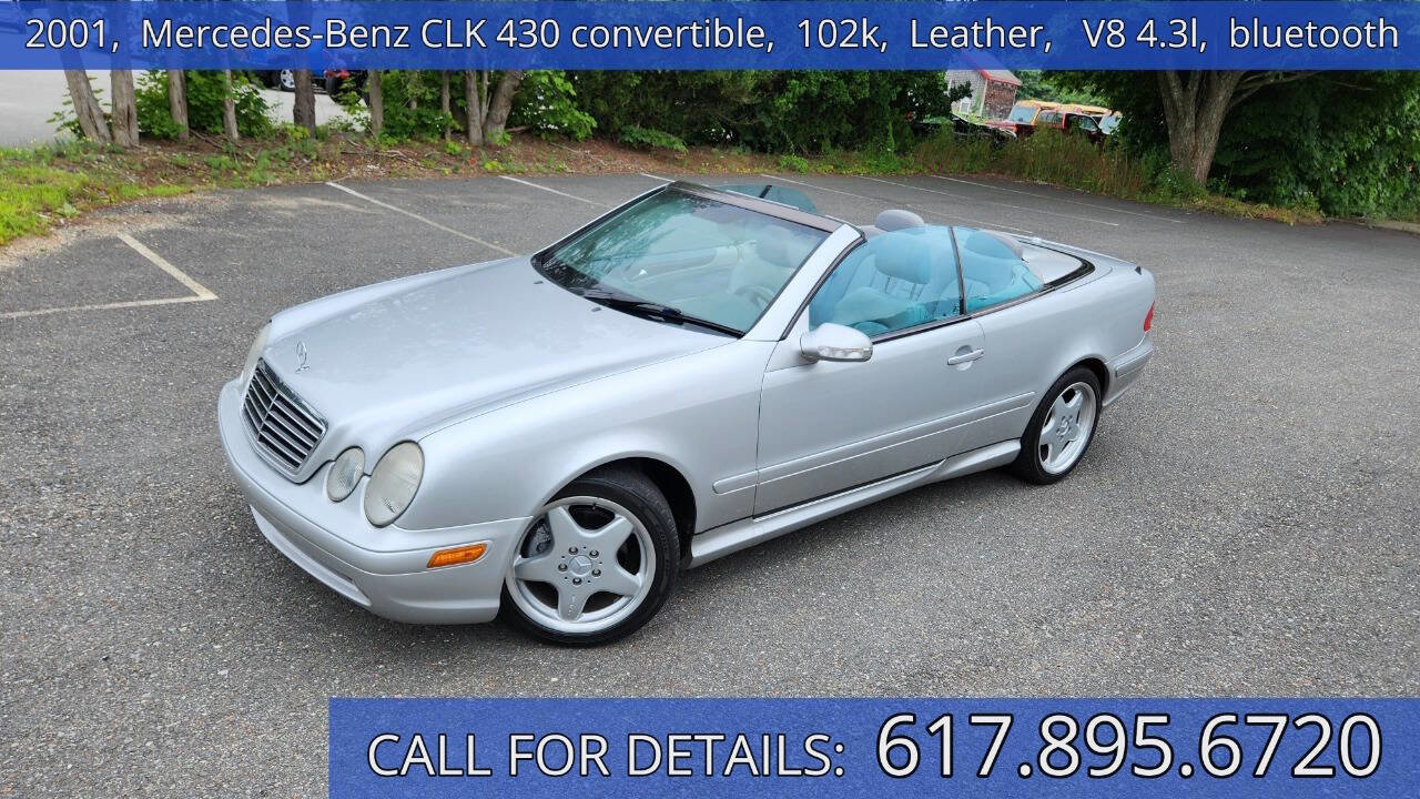 Used 2001 Mercedes-Benz CLK 430 Cabriolet