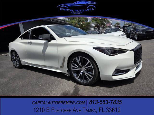 Used 2018 INFINITI Q60 3.0t Luxe w/ Sensory Package 3.0T Luxe RWD image 1