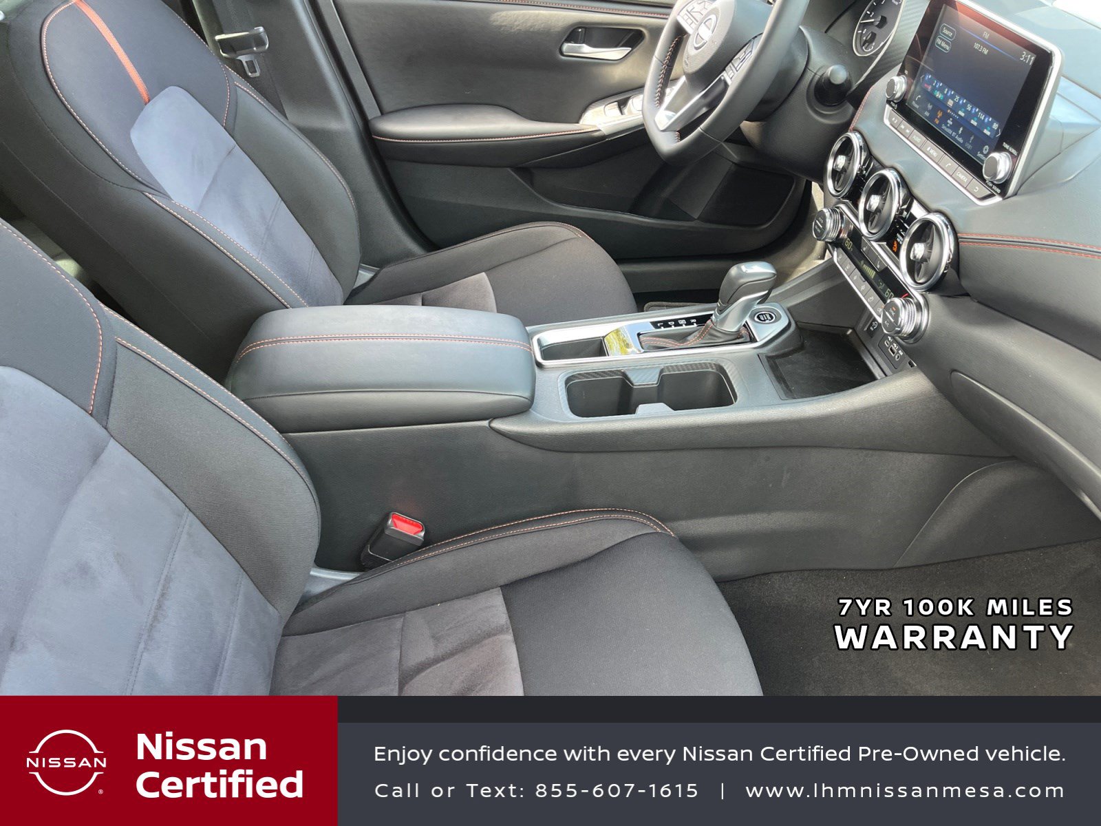 Certified 2025 Nissan Sentra SR FWD image 19