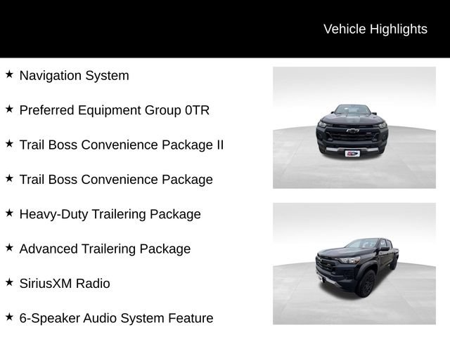 Used 2023 Chevrolet Colorado Trail Boss w/ Advanced Trailering Package AWD/4WD image 13