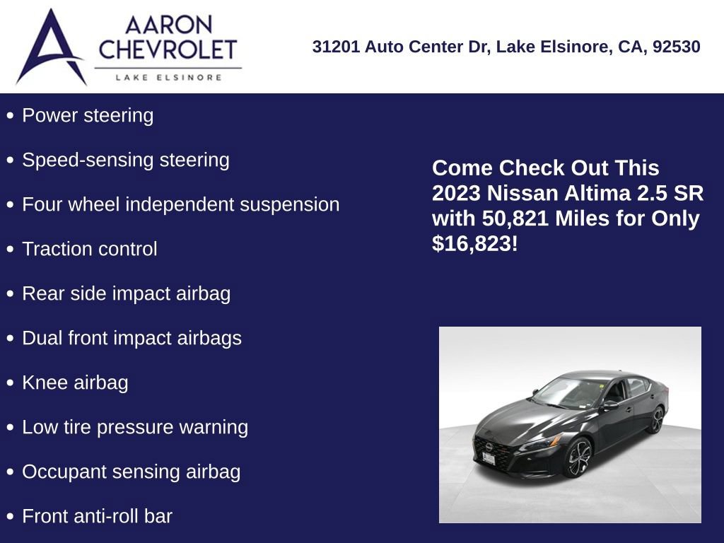 Used 2023 Nissan Altima 2.5 SR image 10