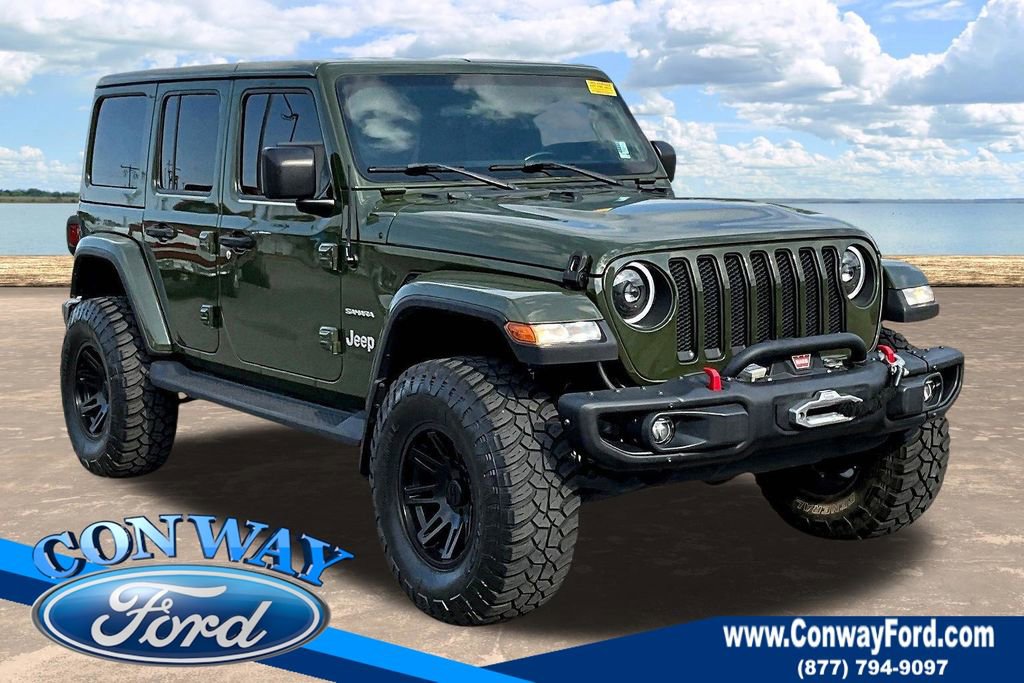 Used 2020 Jeep Wrangler Unlimited Sahara image 1