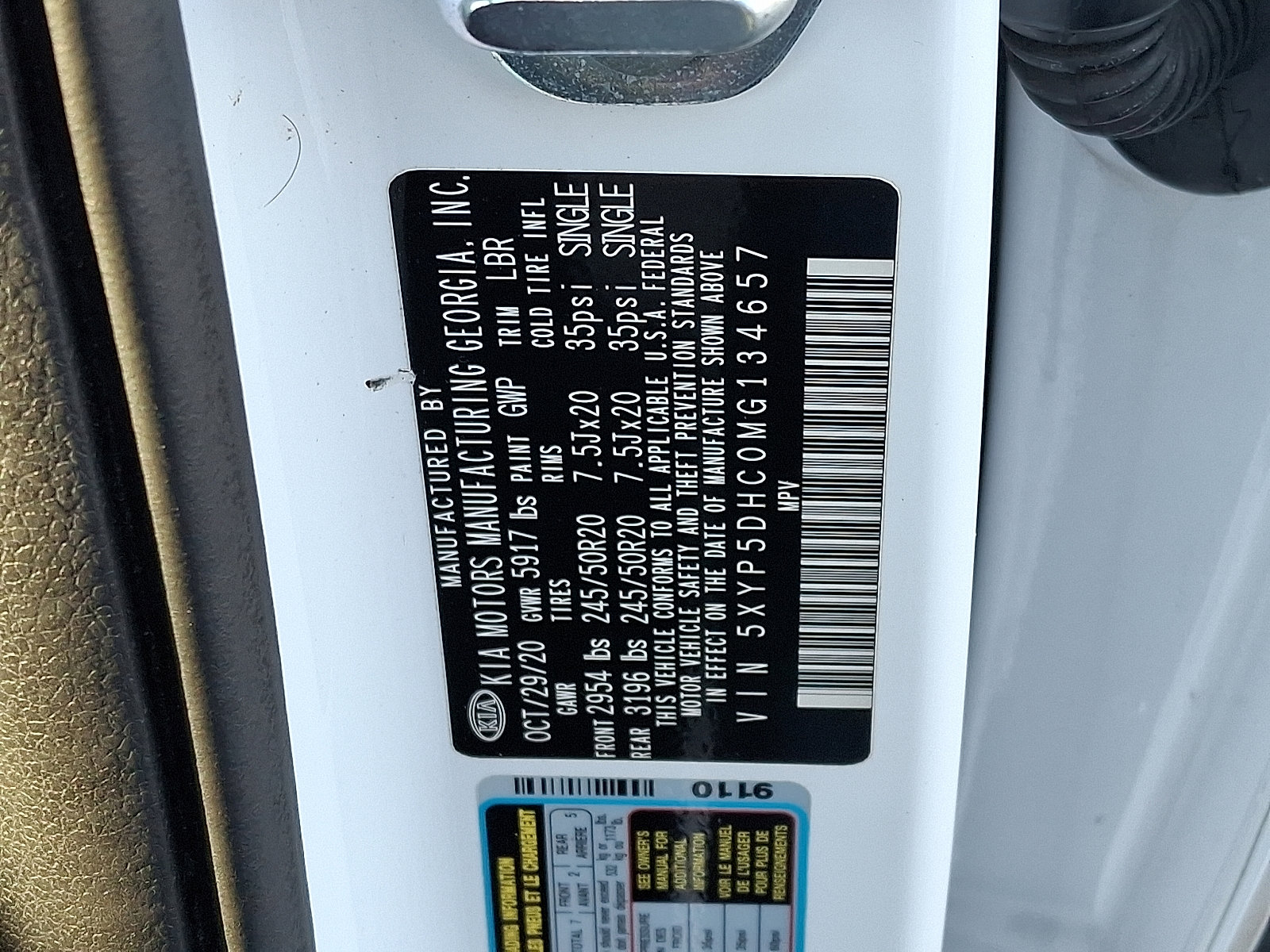 Used 2021 Kia Telluride SX w/ Nightfall Edition Package image 27