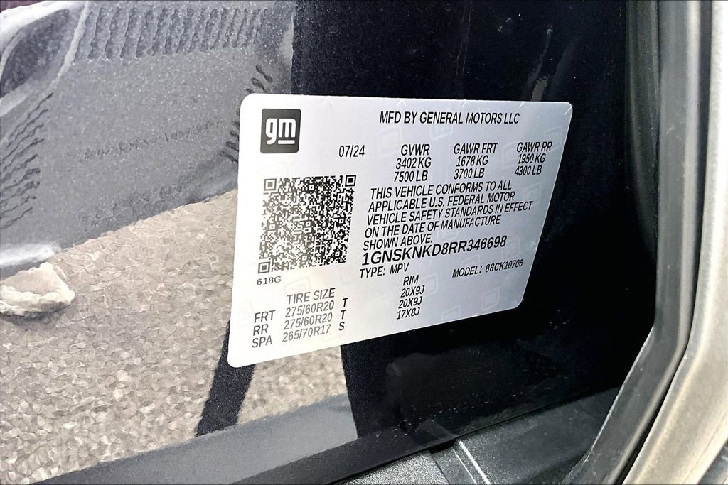 Used 2024 Chevrolet Tahoe LT w/ Luxury Package image 44