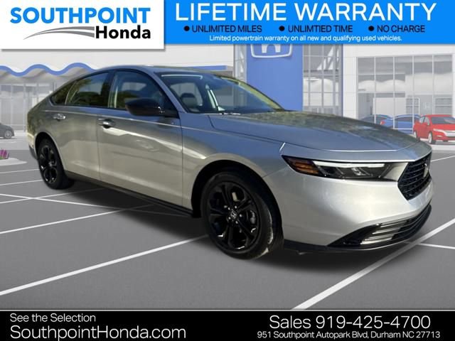 New 2025 Honda Accord SE