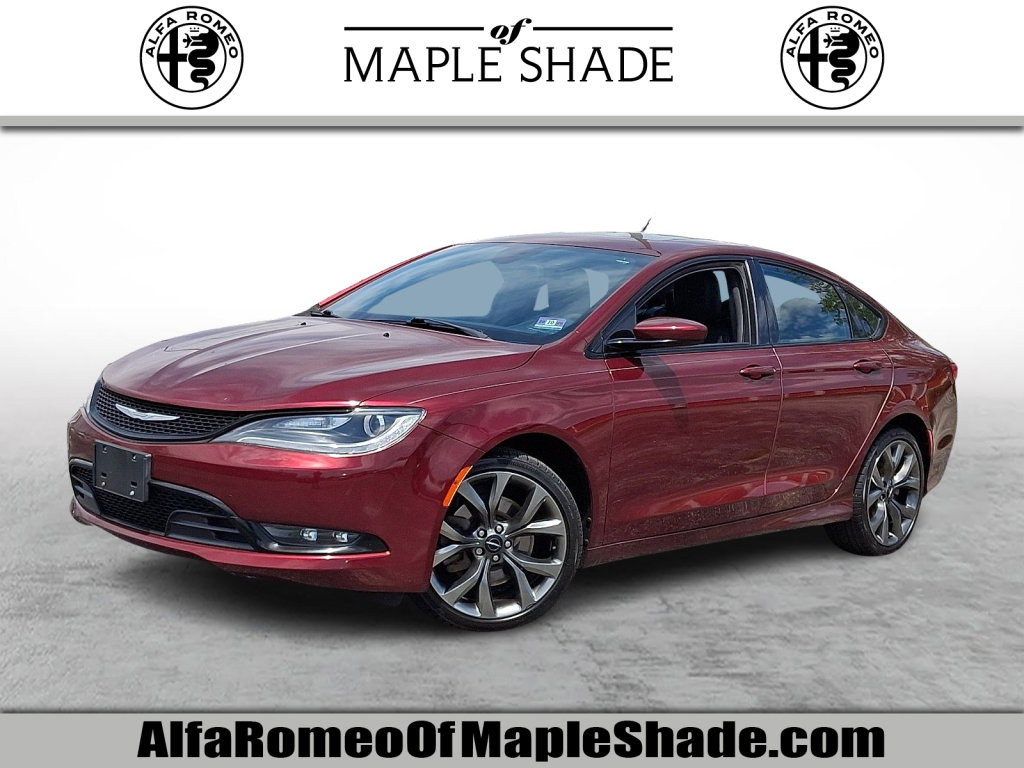 Used 2015 Chrysler 200 S w/ Navigation & Sound Group I