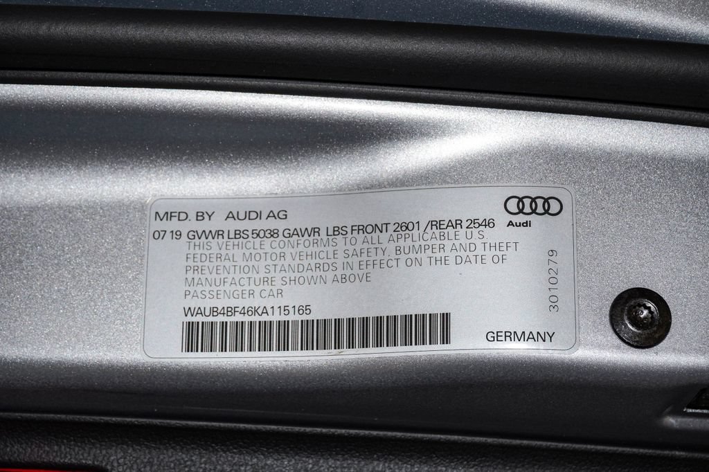 Used 2019 Audi S4 Premium Plus AWD/4WD image 31