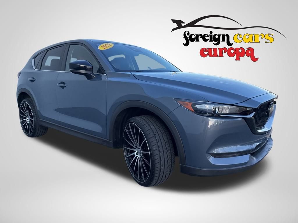 Used 2021 MAZDA CX-5 Carbon Edition image 3