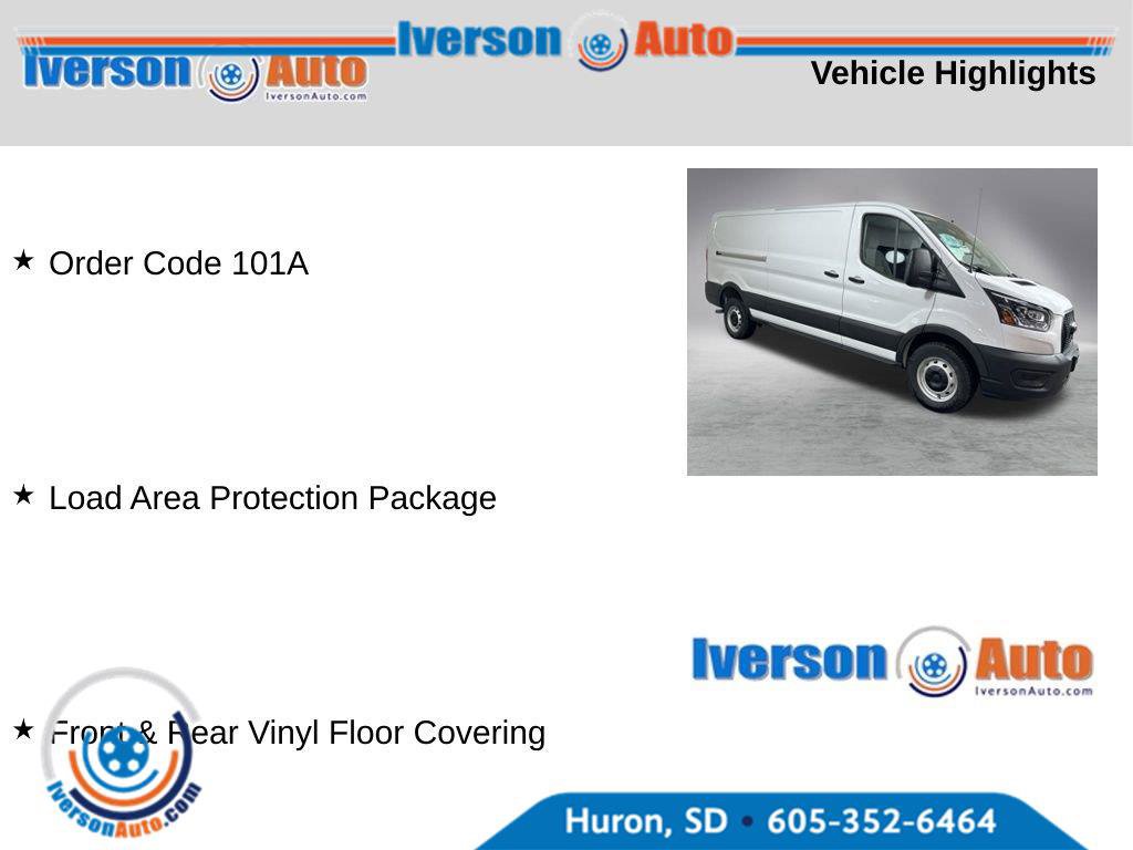 Used 2024 Ford Transit 250 Low Roof w/ Load Area Protection Package RWD image 2