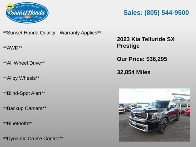 Used 2023 Kia Telluride SX Prestige AWD/4WD image 5