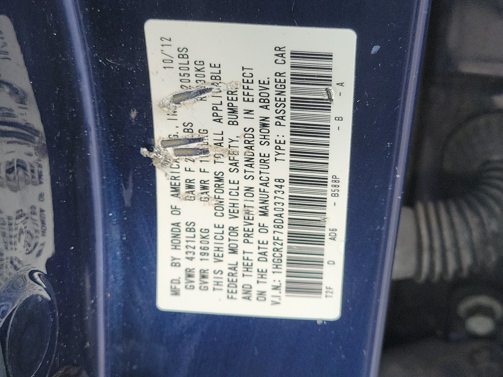 Used 2013 Honda Accord EX image 32