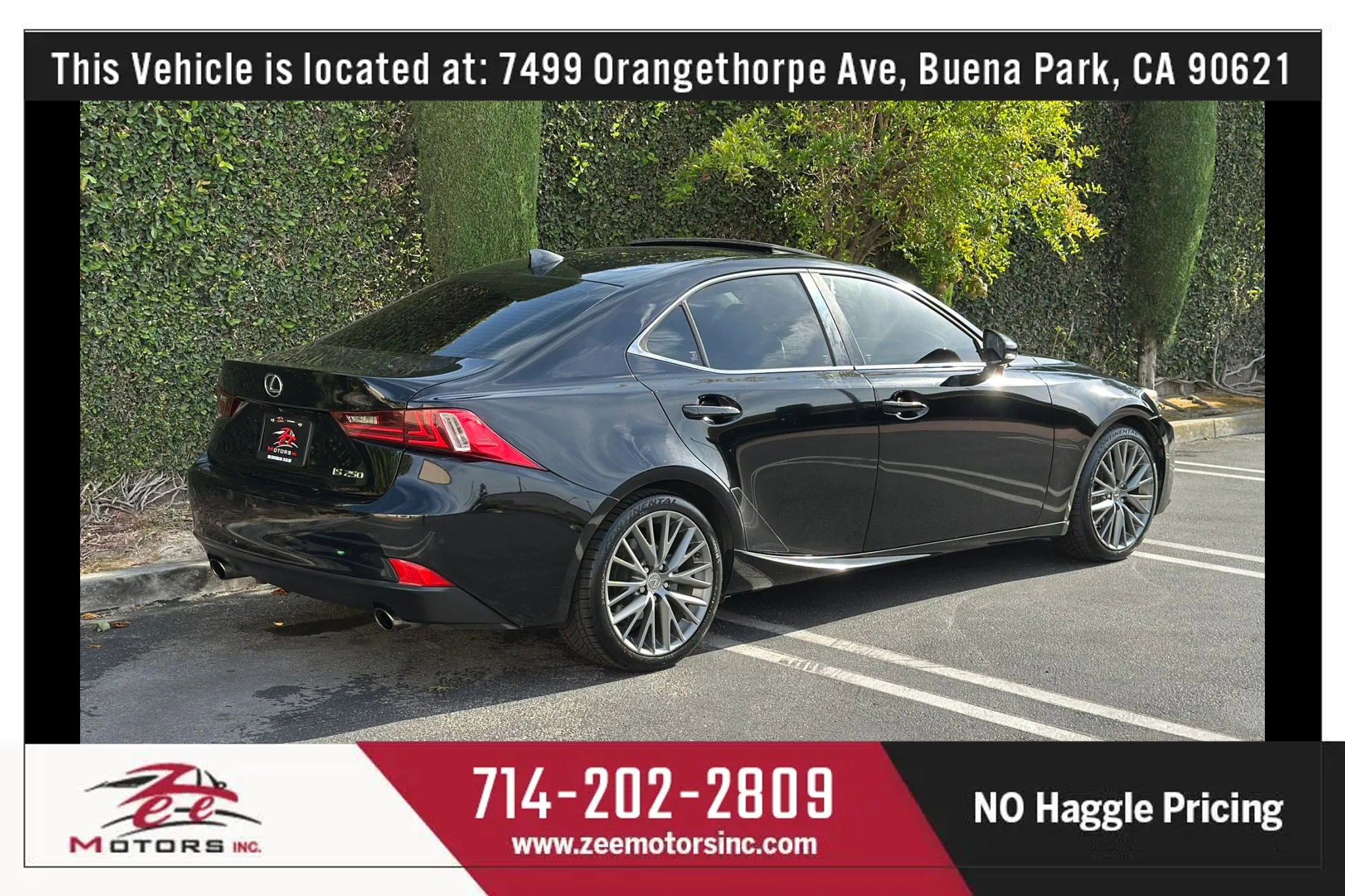 Used 2014 Lexus IS 250 w/ Navigation Package RWD image 7