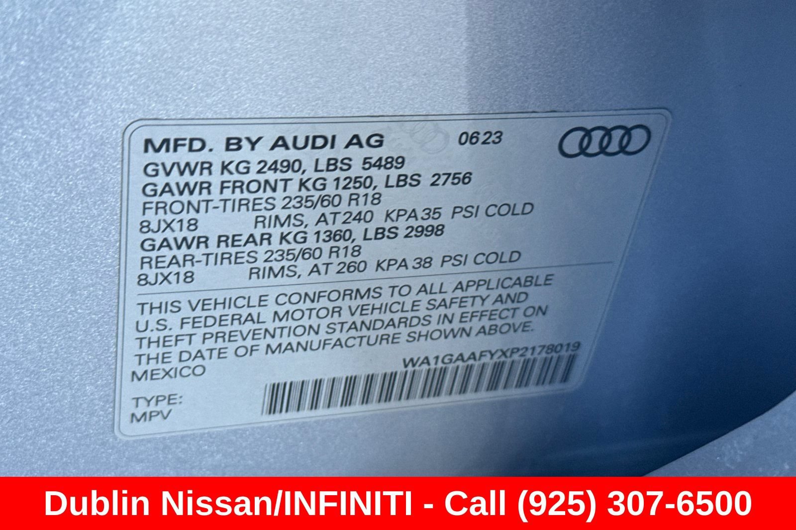 Used 2023 Audi Q5 2.0T Premium w/ Convenience Package AWD/4WD image 58