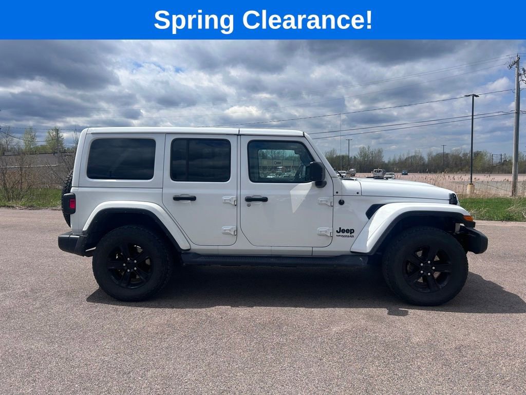 Used 2021 Jeep Wrangler Unlimited Sahara AWD/4WD image 7