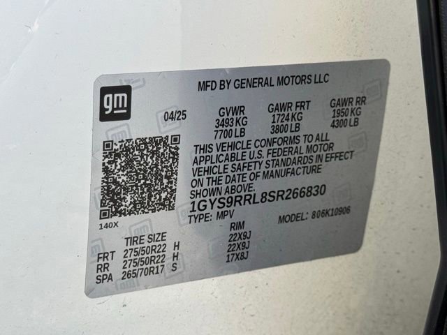 Certified 2025 Cadillac Escalade ESV Sport Platinum image 20