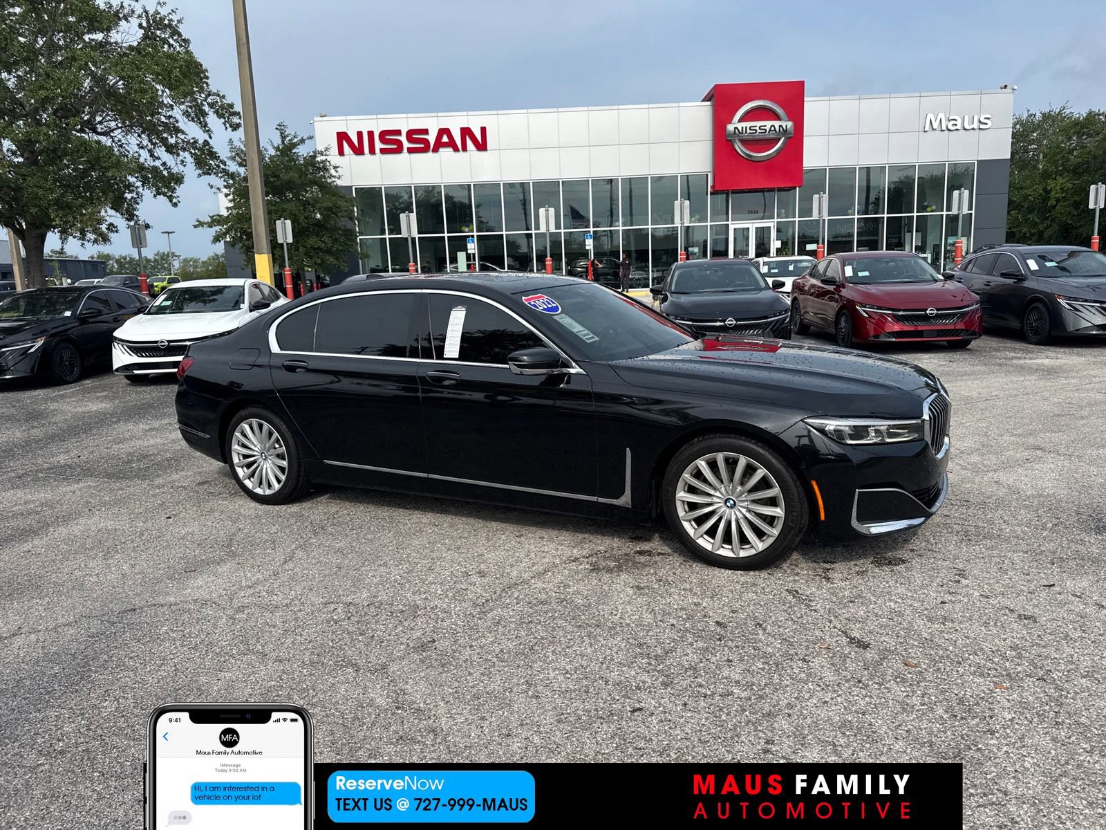 Used 2022 BMW 740i RWD image 1