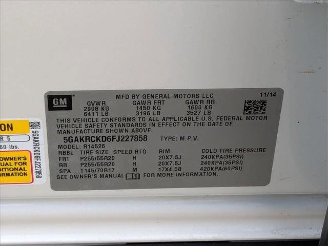 Used 2015 Buick Enclave Premium w/ Experience Buick Package image 25