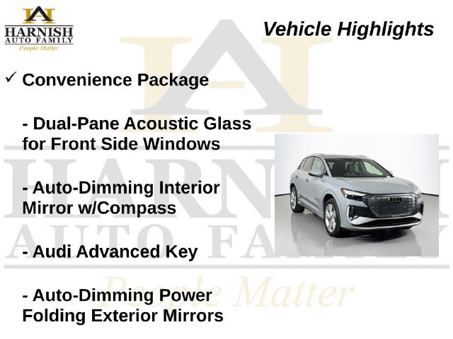 Used 2023 Audi Q4 e-tron Premium w/ Convenience Package AWD/4WD image 14