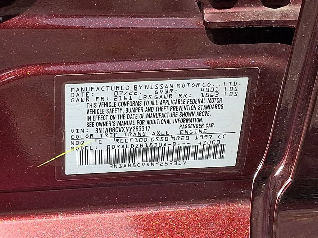 Used 2022 Nissan Sentra SV w/ SV Premium Package FWD image 29