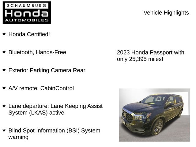 Used 2023 Honda Passport EX-L image 7