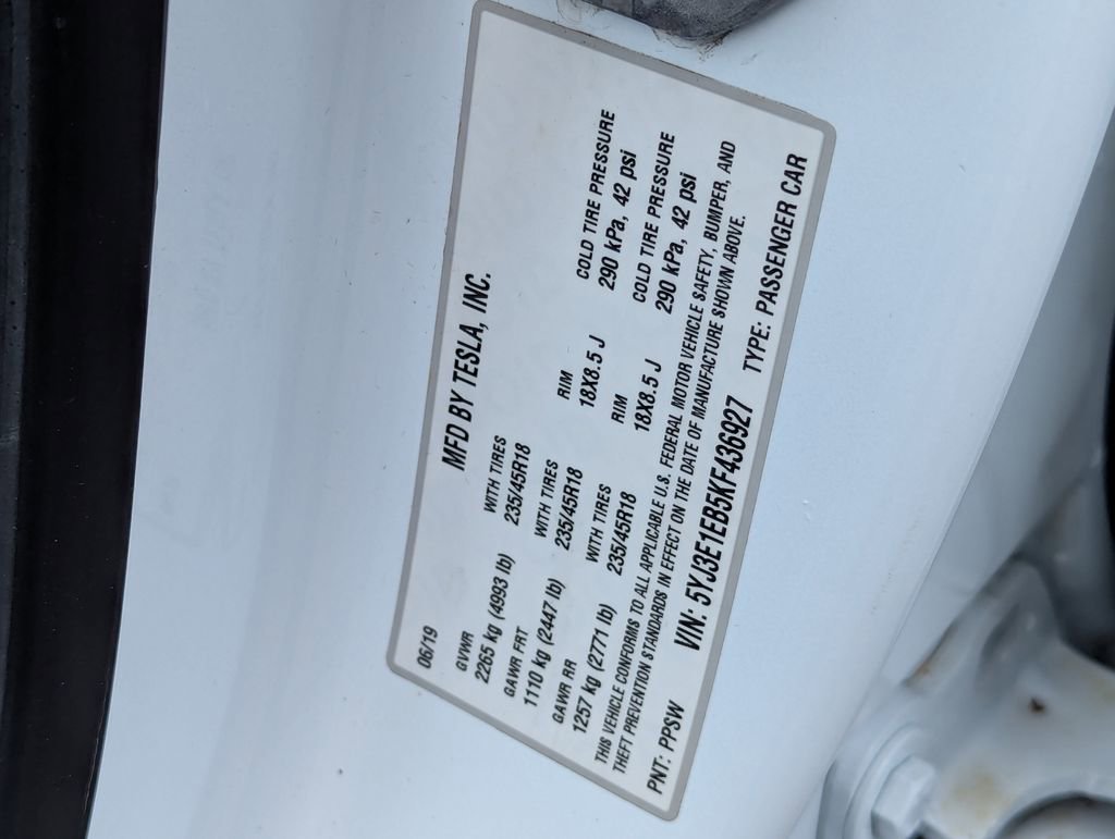 Used 2019 Tesla Model 3 Long Range image 38