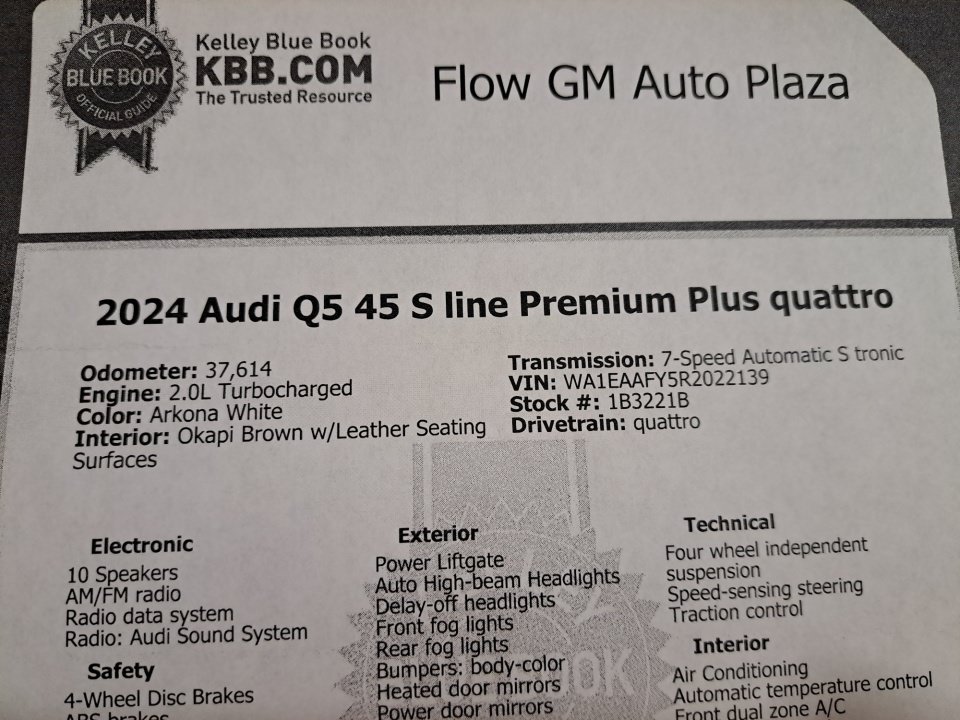 Used 2024 Audi Q5 2.0T Premium Plus AWD/4WD image 35