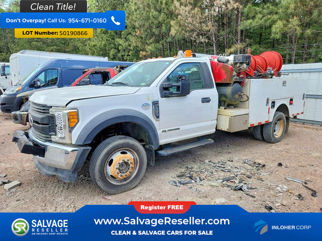 Used 2017 Ford F550 4x4 Regular Cab Super Duty image 1