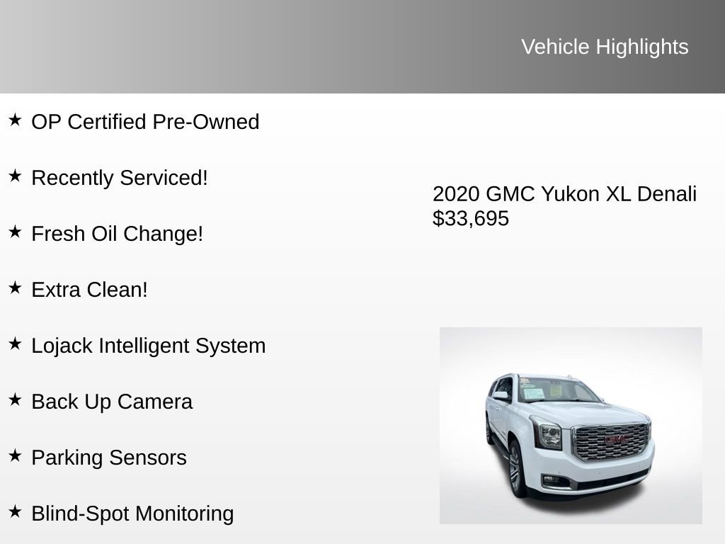 Used 2020 GMC Yukon XL Denali image 4