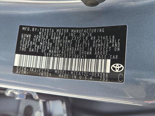 New 2026 Toyota Corolla SE FWD image 18