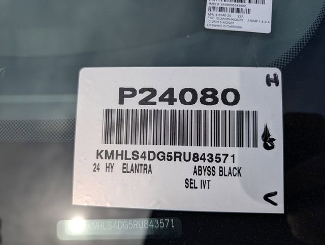 Used 2024 Hyundai Elantra SEL w/ Convenience Package FWD image 36