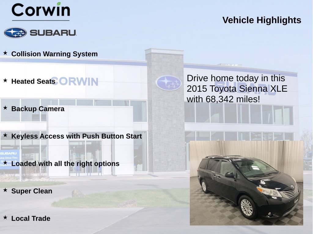 Used 2015 Toyota Sienna XLE FWD image 6