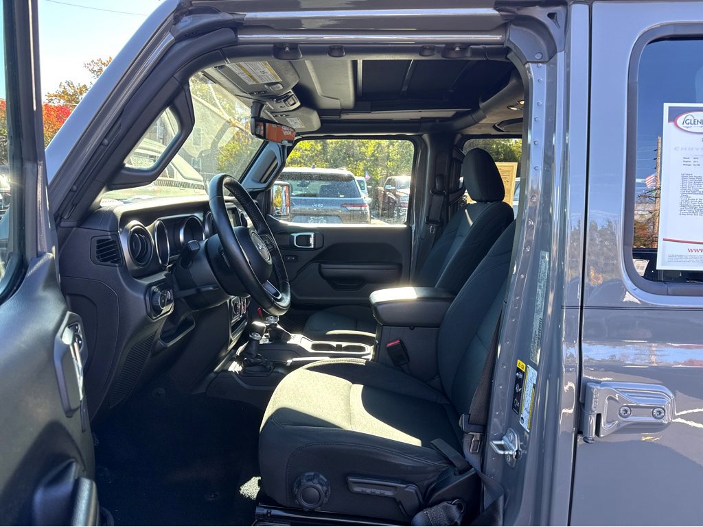 Certified 2021 Jeep Wrangler Unlimited Sport w/ Sun And Sound Package image 11