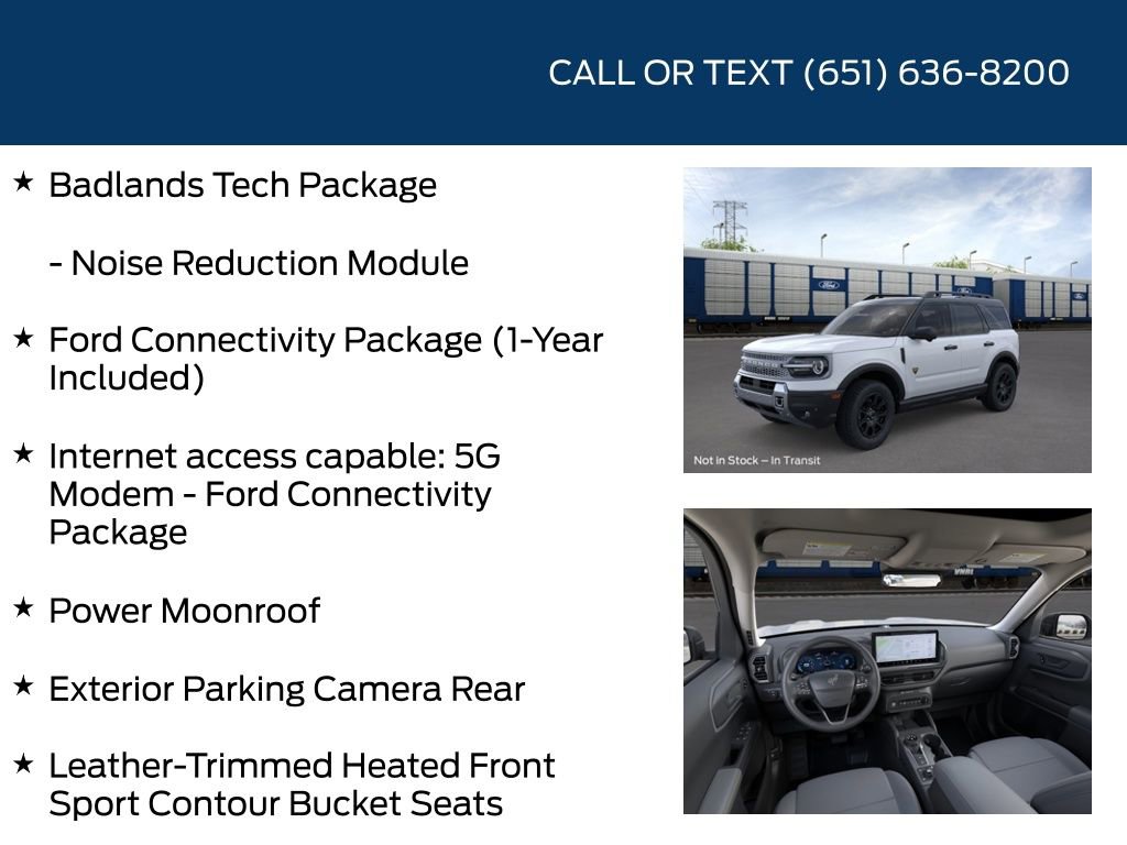 New 2026 Ford Bronco Sport Badlands AWD/4WD image 10
