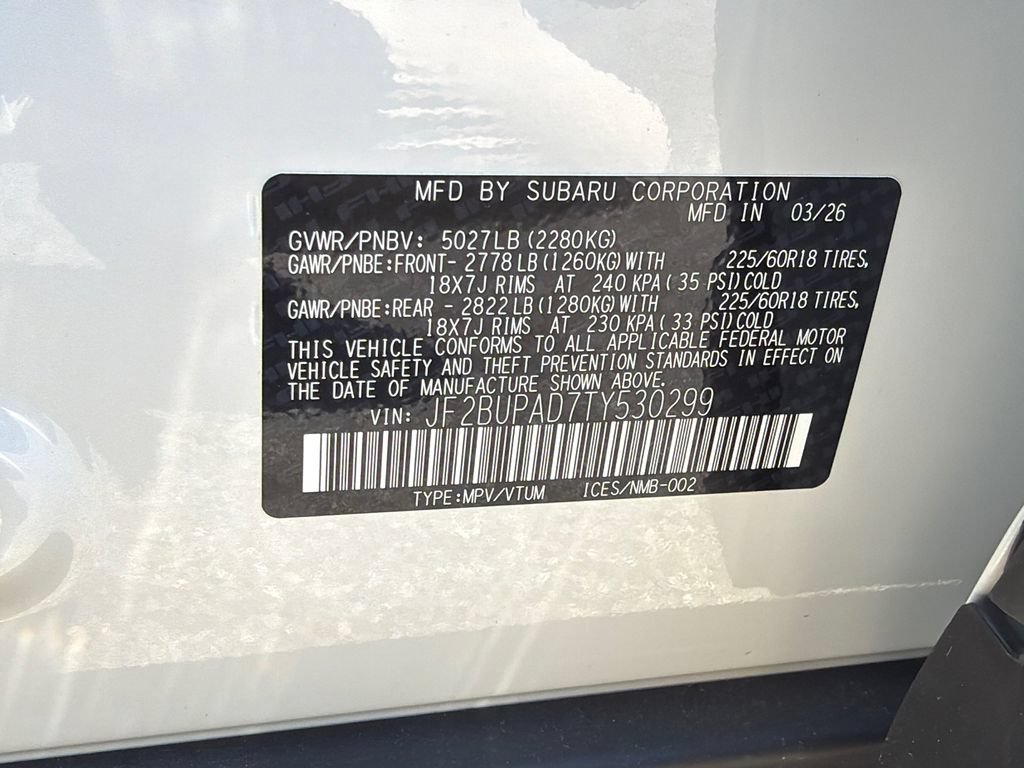 New 2026 Subaru Outback Premium AWD/4WD image 32