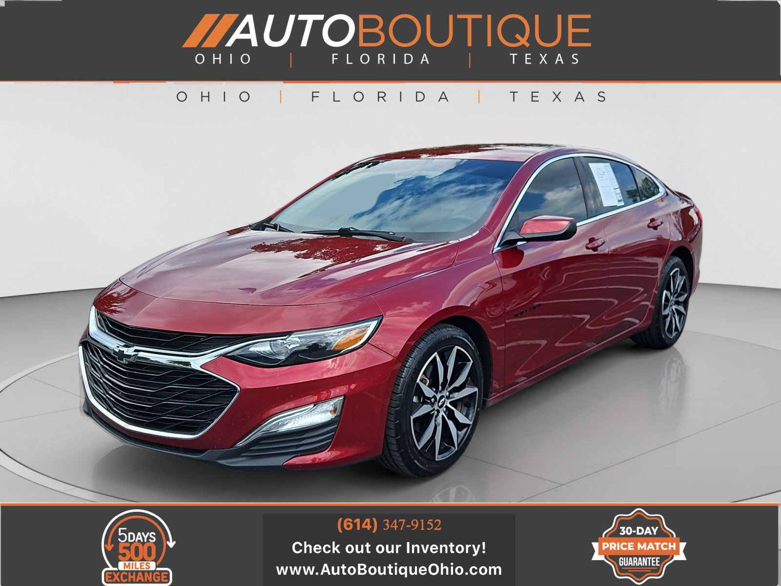Used 2020 Chevrolet Malibu RS