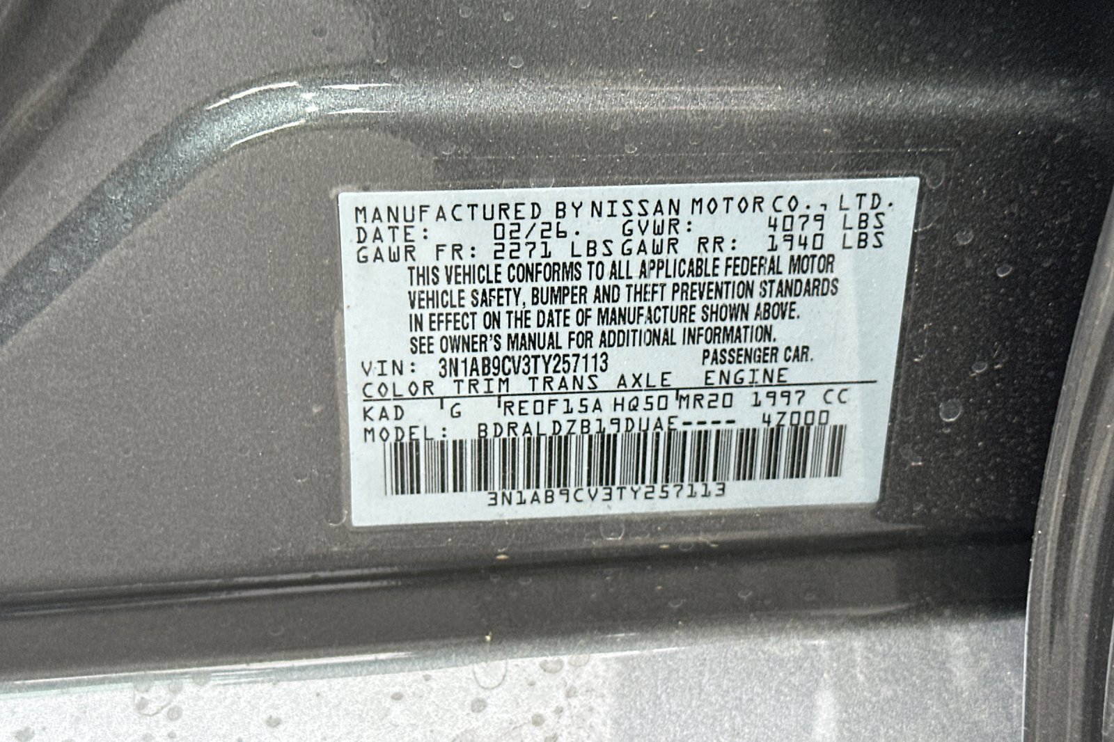 New 2026 Nissan Sentra SV w/ SV Convenience Package FWD image 26