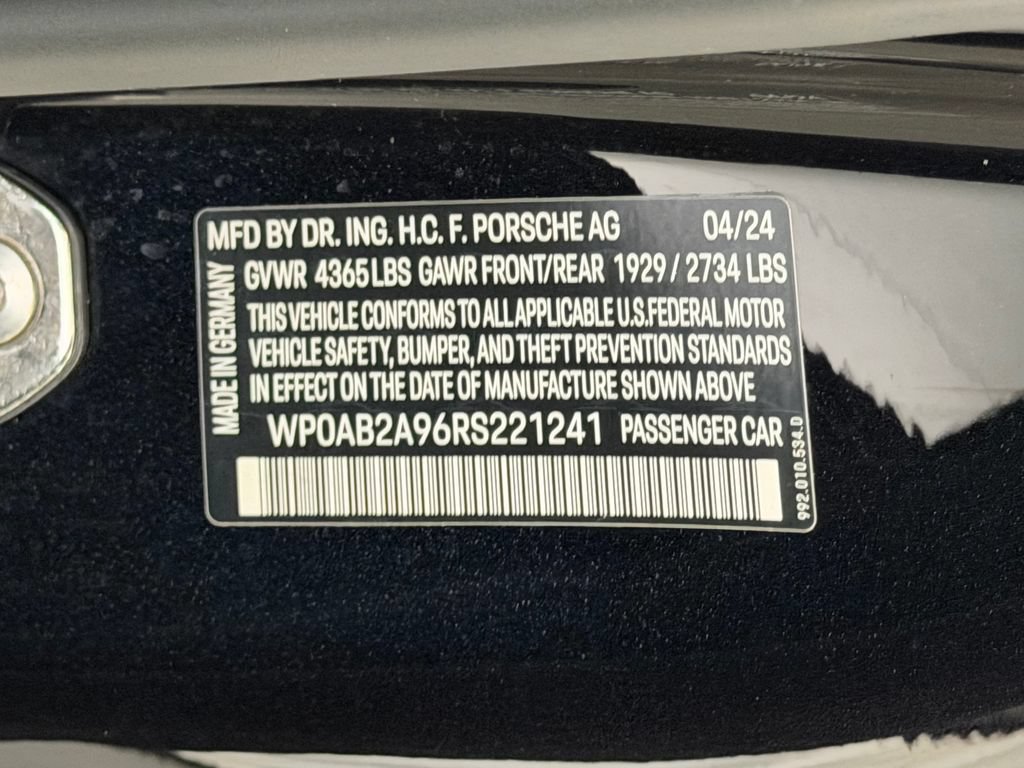 Certified 2024 Porsche 911 Carrera 4 GTS AWD/4WD image 25