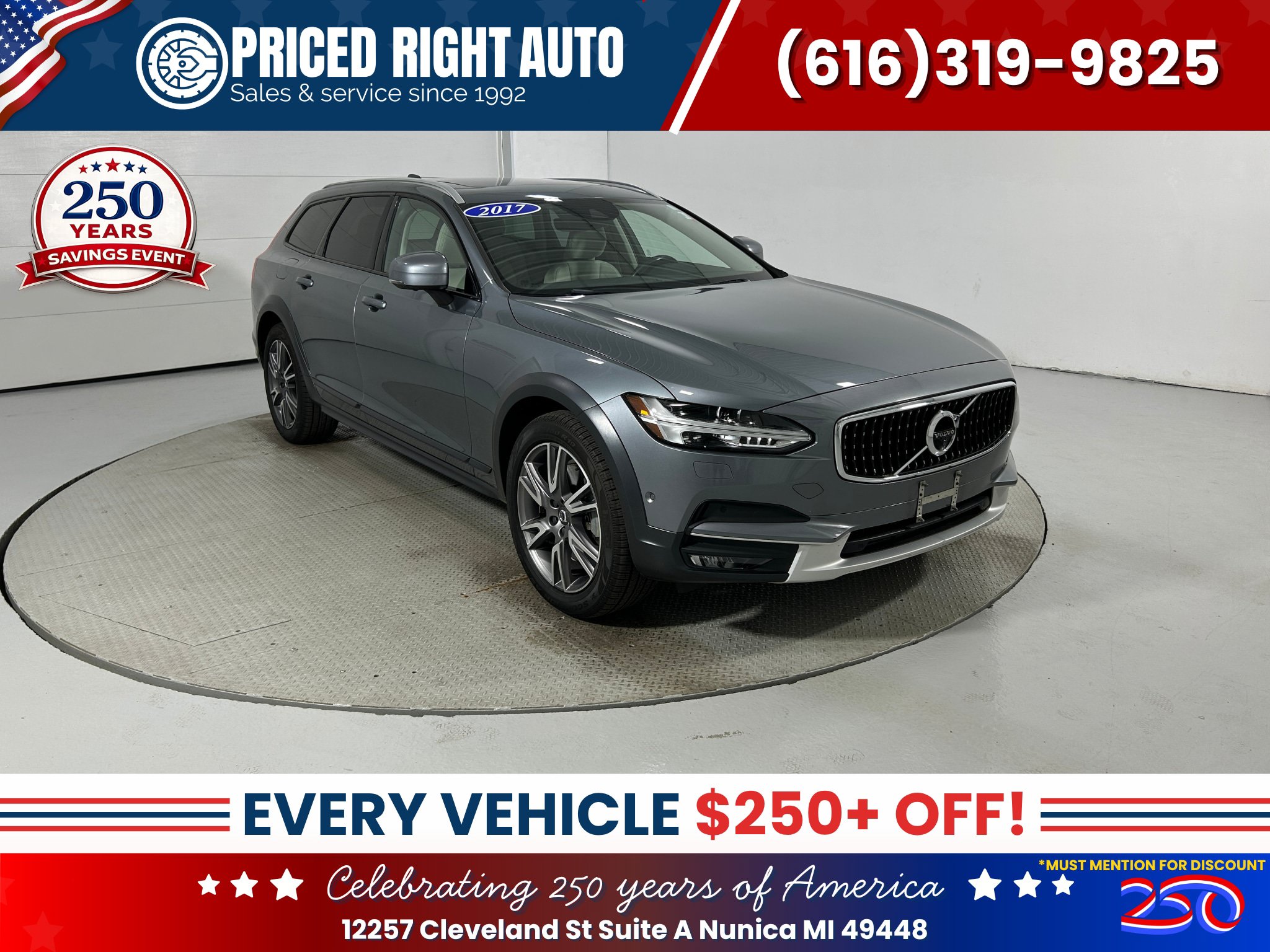 Used 2017 Volvo V90 T6 Cross Country