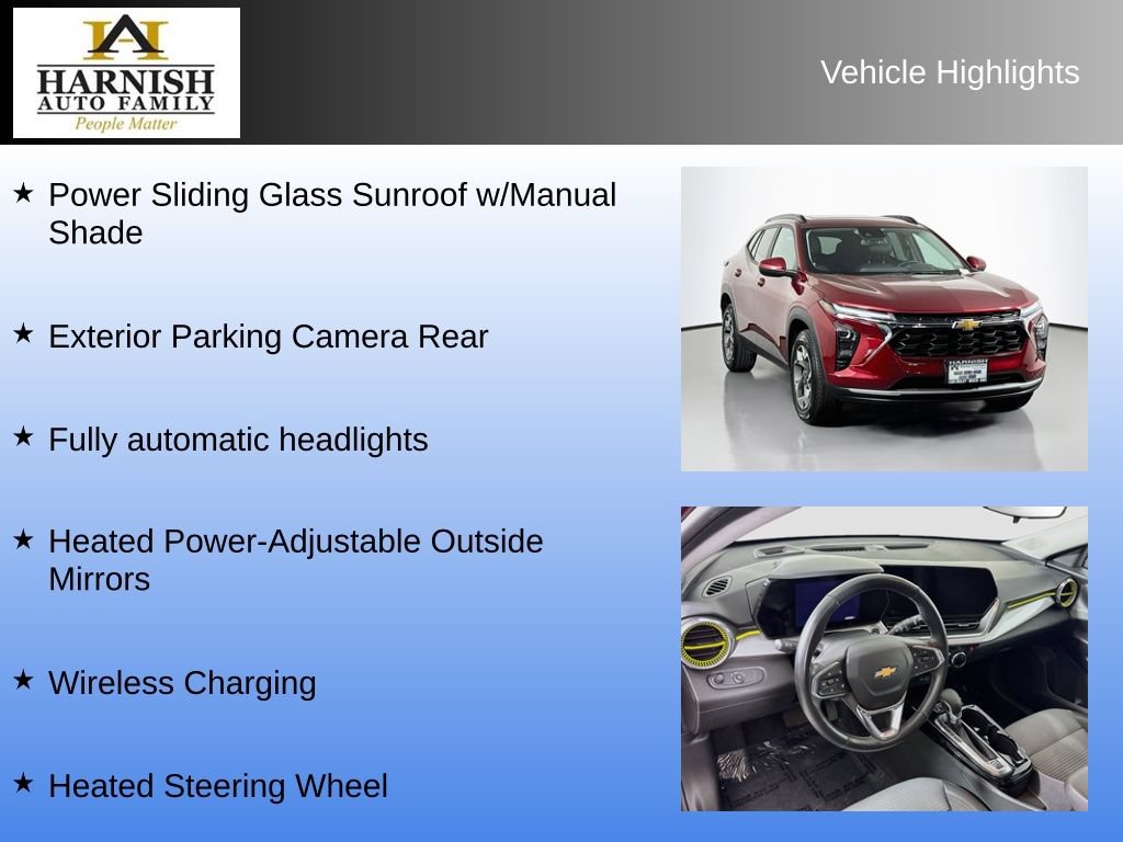 Used 2024 Chevrolet Trax LT w/ Sunroof Package FWD image 11