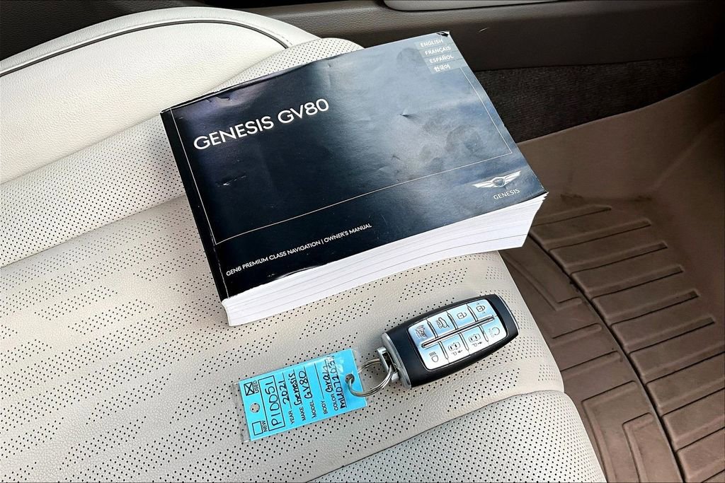 Used 2021 Genesis GV80 3.5T w/ Advanced Package 06 AWD/4WD image 34