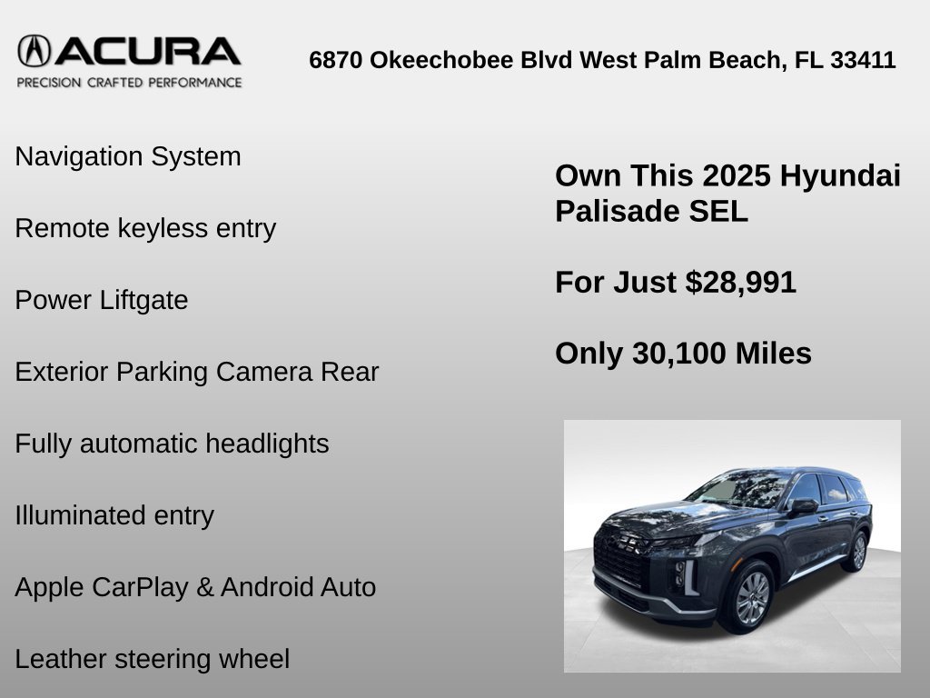 Used 2025 Hyundai Palisade SEL FWD image 6